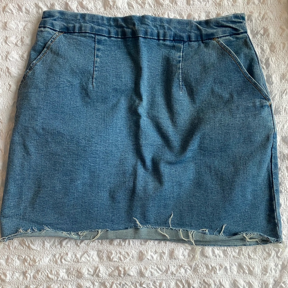 Forever 21 Jean Skirt